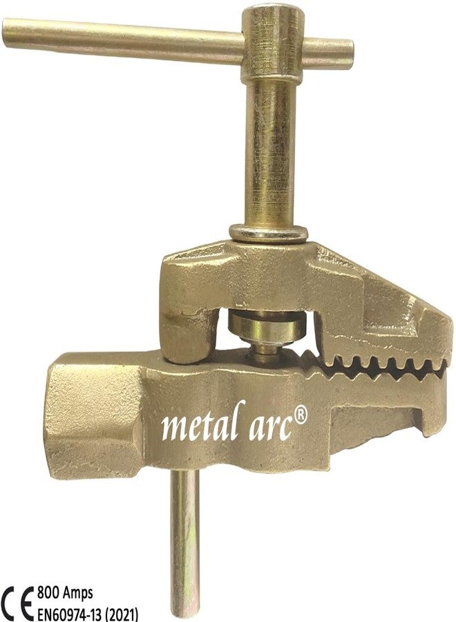 مشبك تأريض يدوي للحام من نوع Metal Arc ISI Marked INDUSTRIAL شديد التحمل 600 أمبير، ST1BB7B (عبوة من 5 قطع) - Image 4